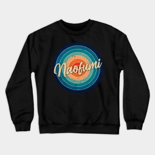 Personalized Name Naofumi Classic Styles Birthday Anime Crewneck Sweatshirt